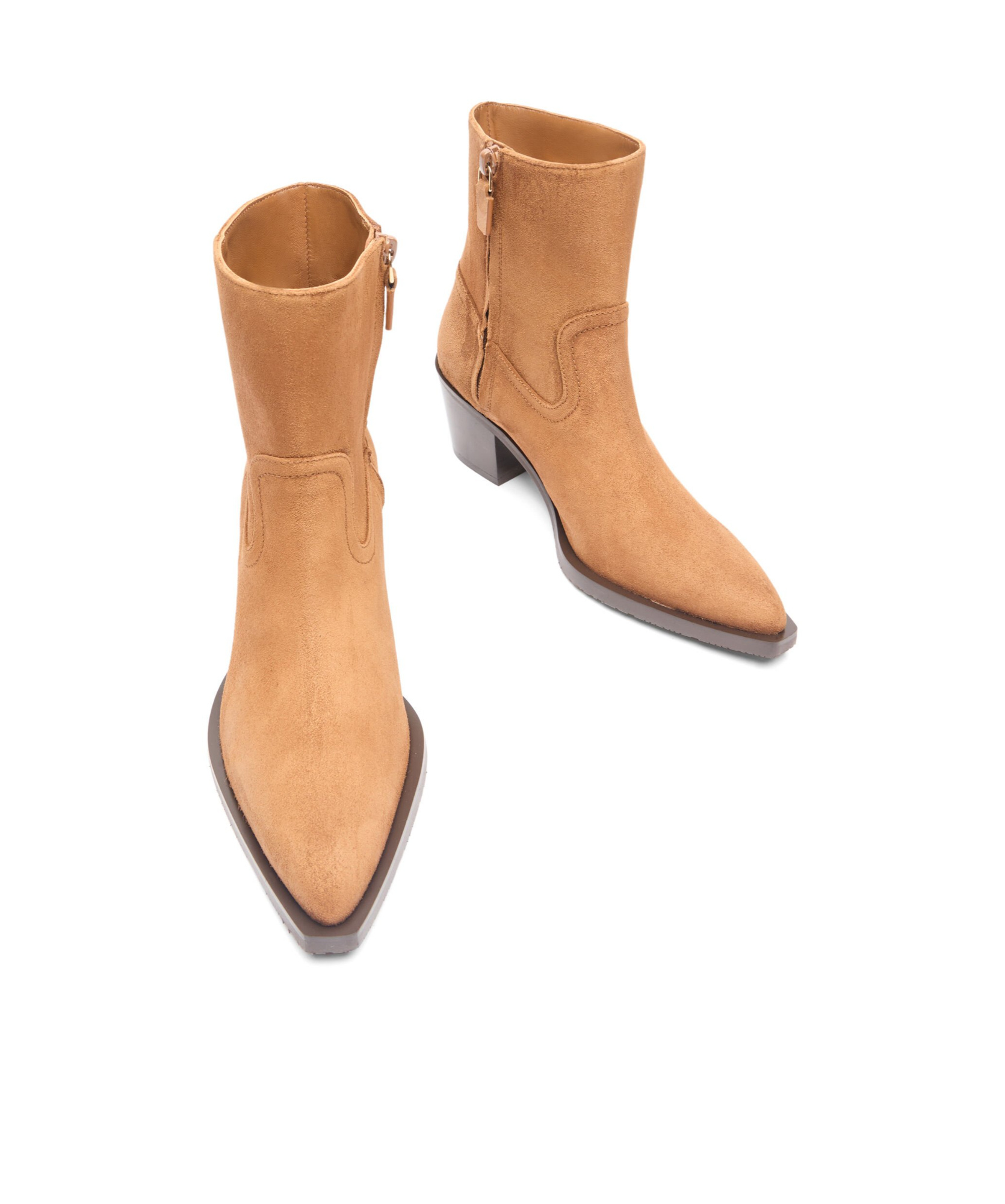 Stuart Weitzman 64mm Tate Boots In Brown