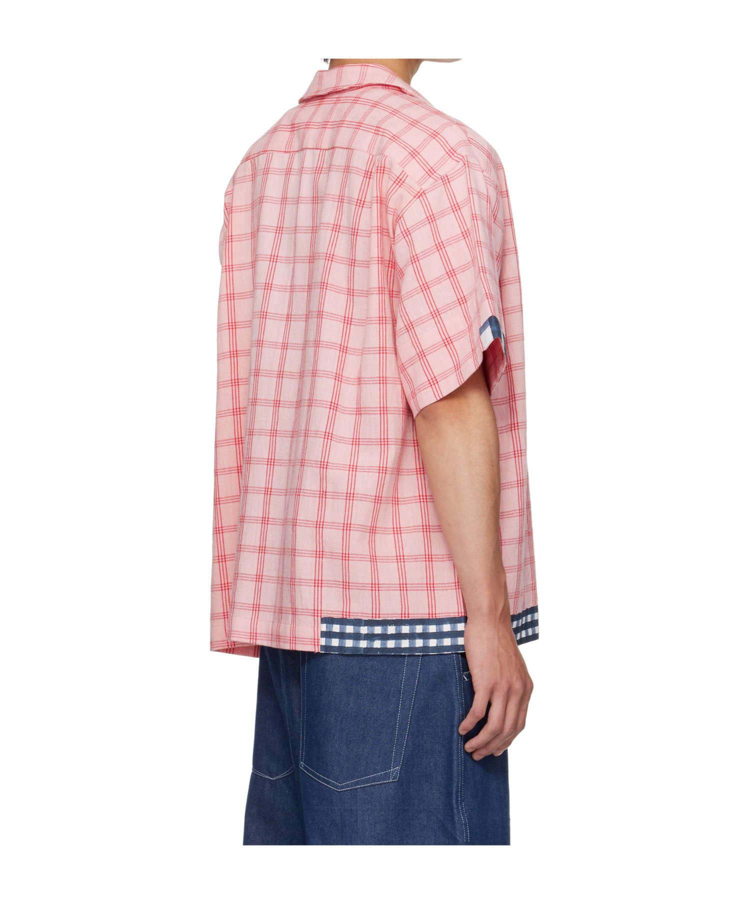 Story Mfg. Short Sleeve Shirt In Pink