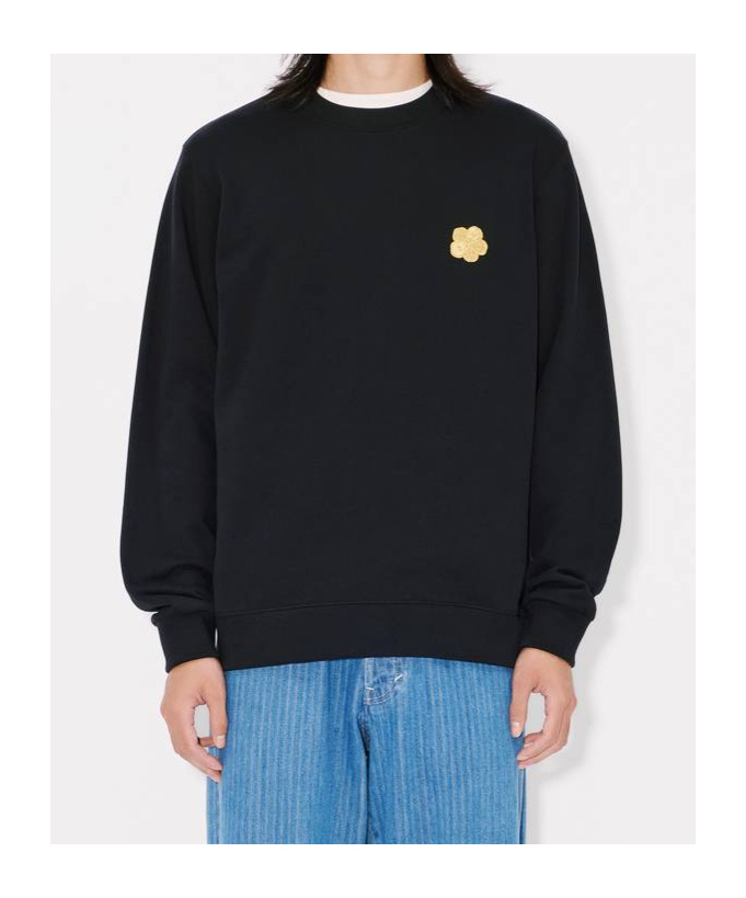 Kenzo Embroidered Sweatshirt In Black
