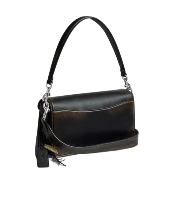 Coach Tabby Shoulder Bag 26 In Loved Leather In Multi