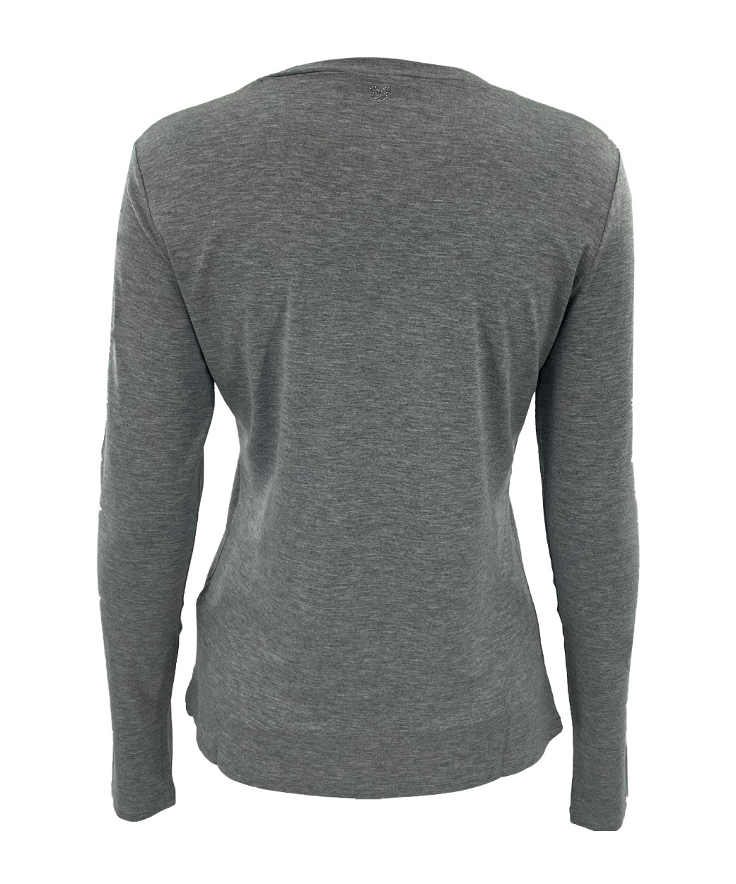 Weekend Max Mara Long-sleeved T-shirt In Gray
