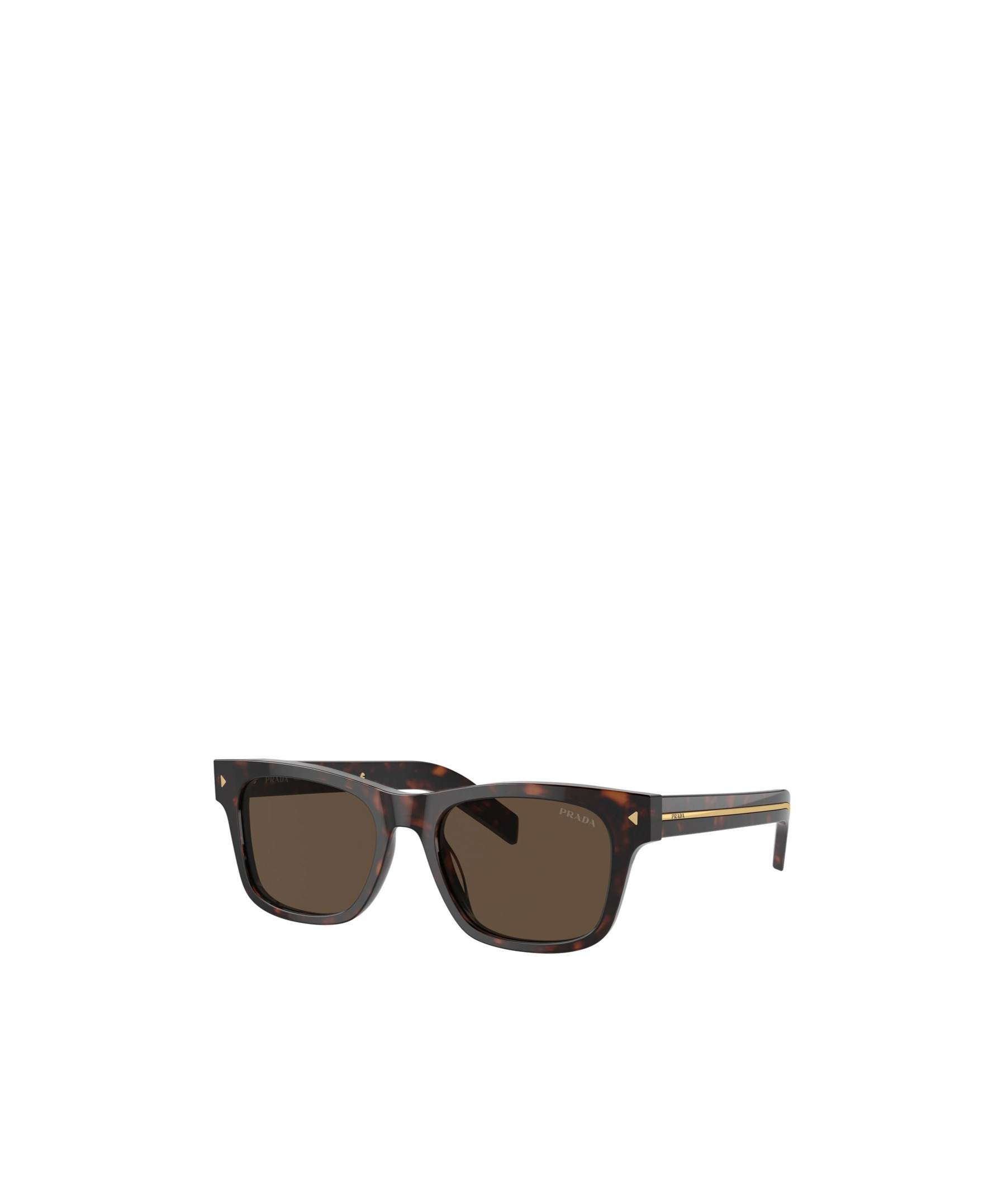 Prada Eyewear Square Frame Sunglasses In Radica Tortoise