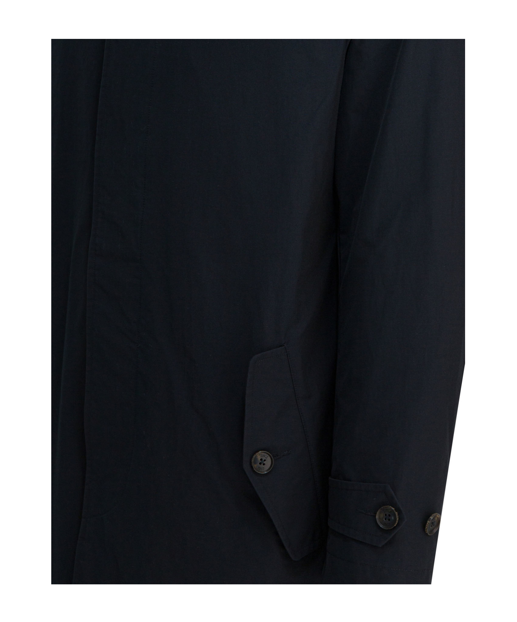 Baracuta Buttoned Coat In Blue