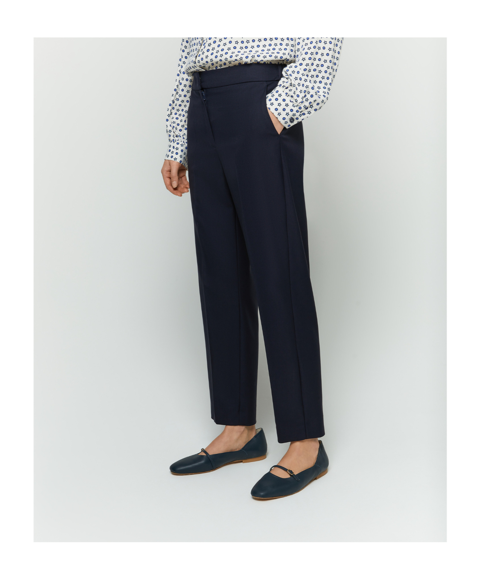 IBLUES SEMI-FITTED TROUSERS
