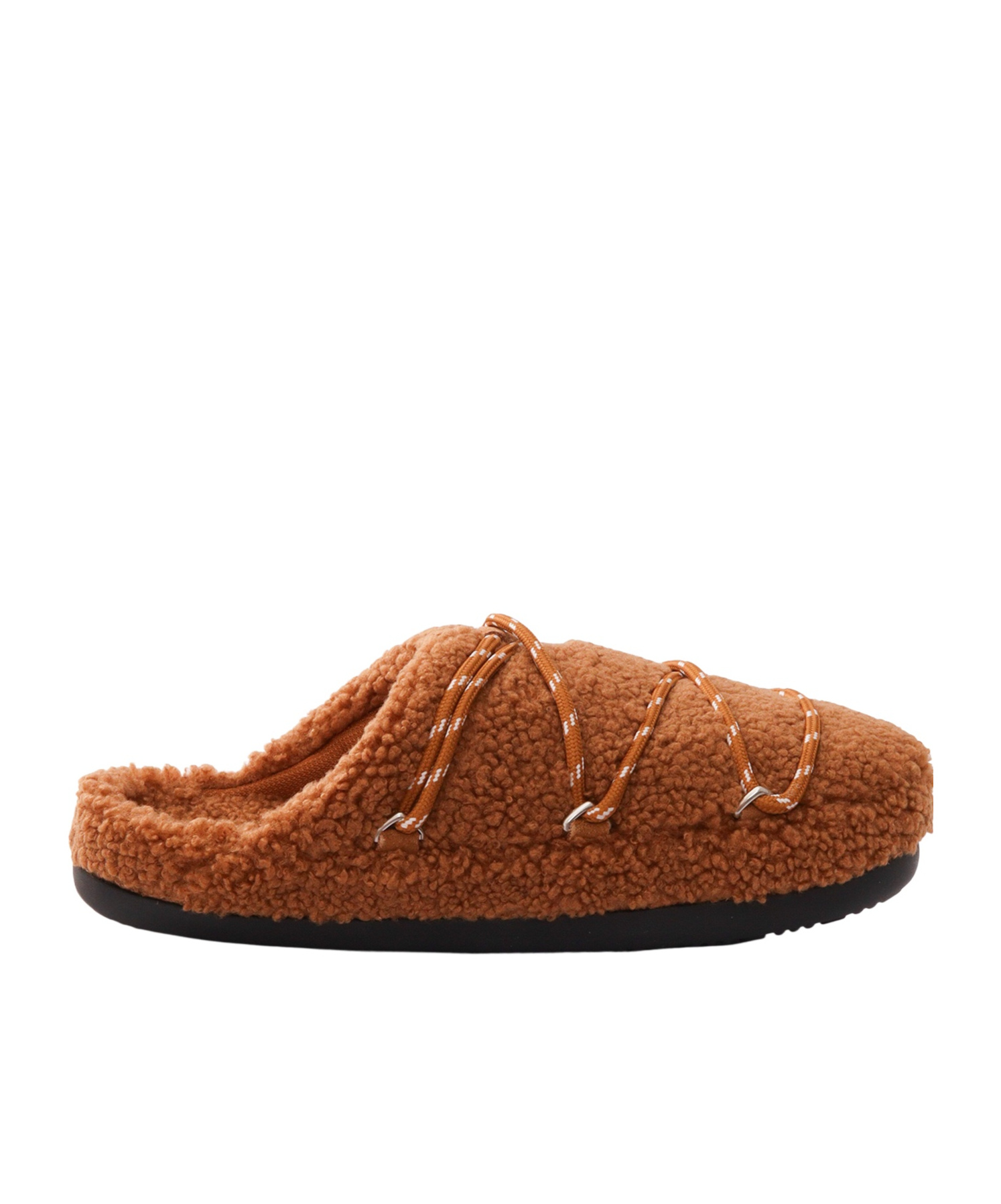 Moon Boot Teddy Slip-on Slippers In Neutral