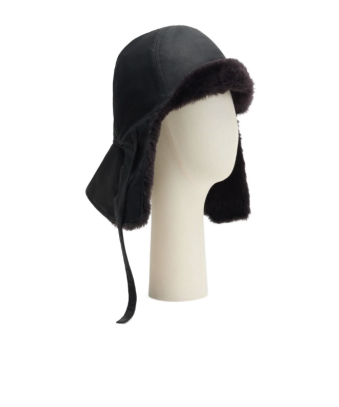 Lemaire Double Sided Hat In Black
