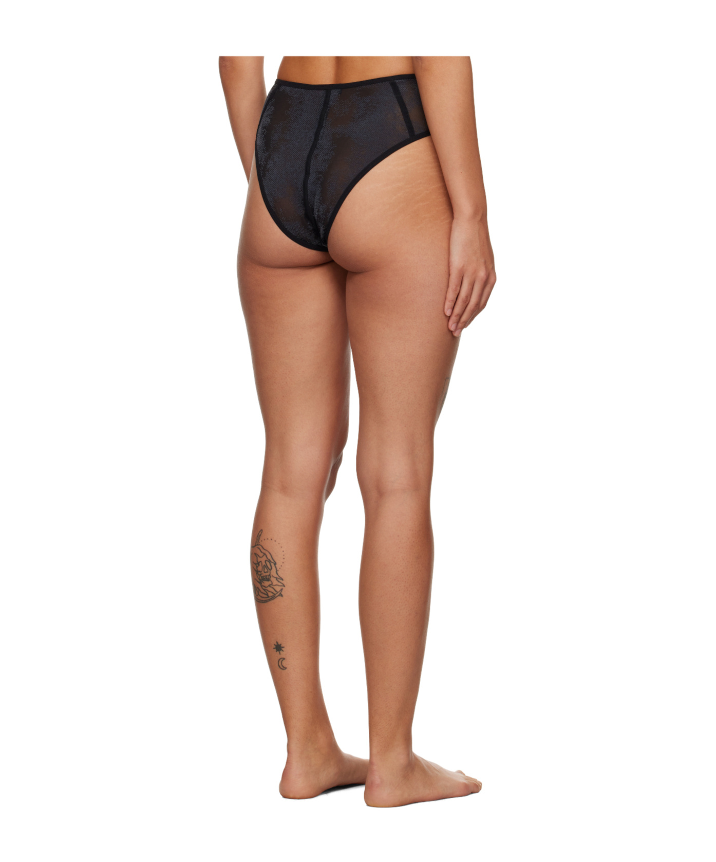 DIESEL SAVAGE X FENTY EDITION C-MESH-HIGH-WAIST BRIEFS