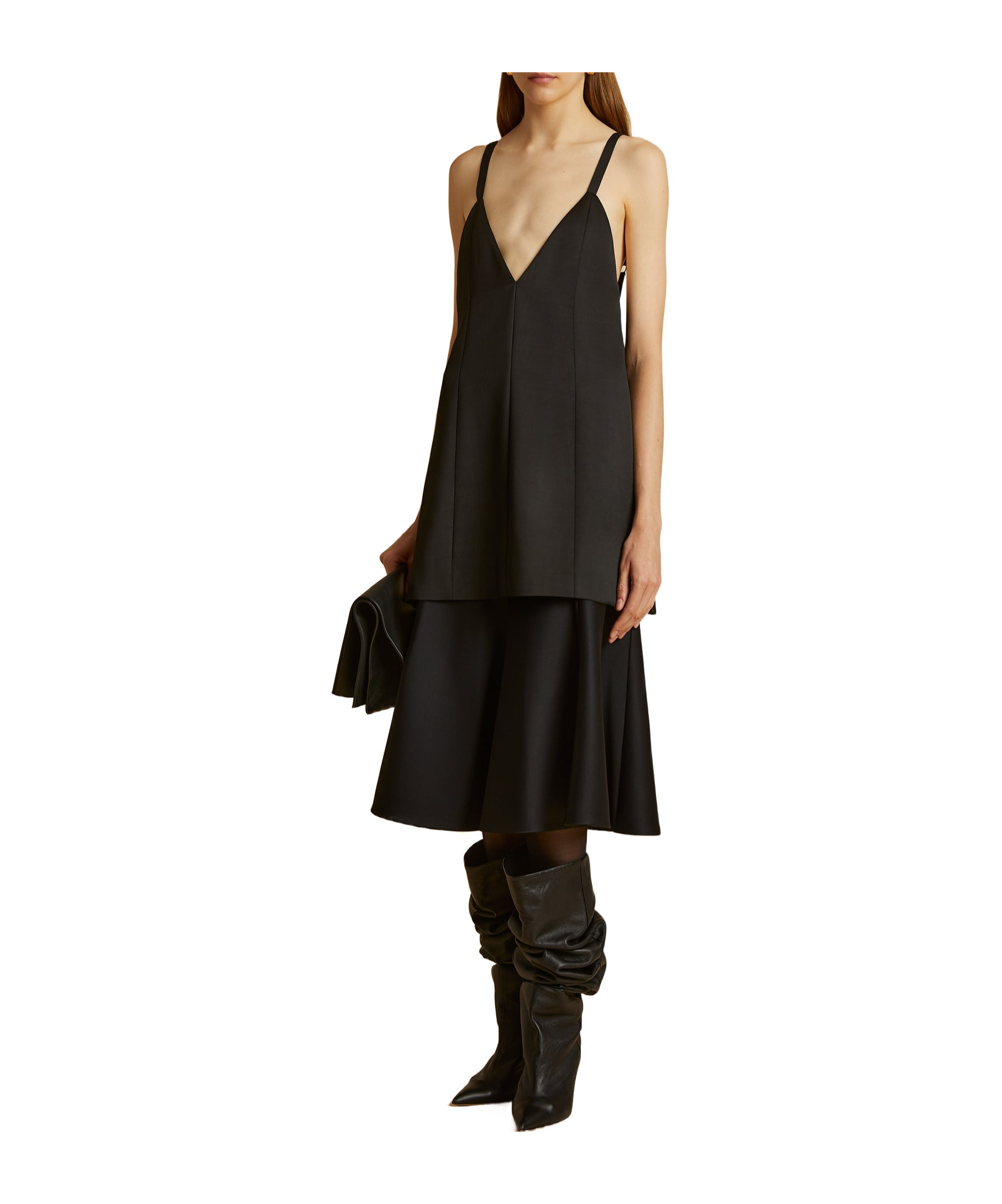 Khaite Lennox Skirt In Black