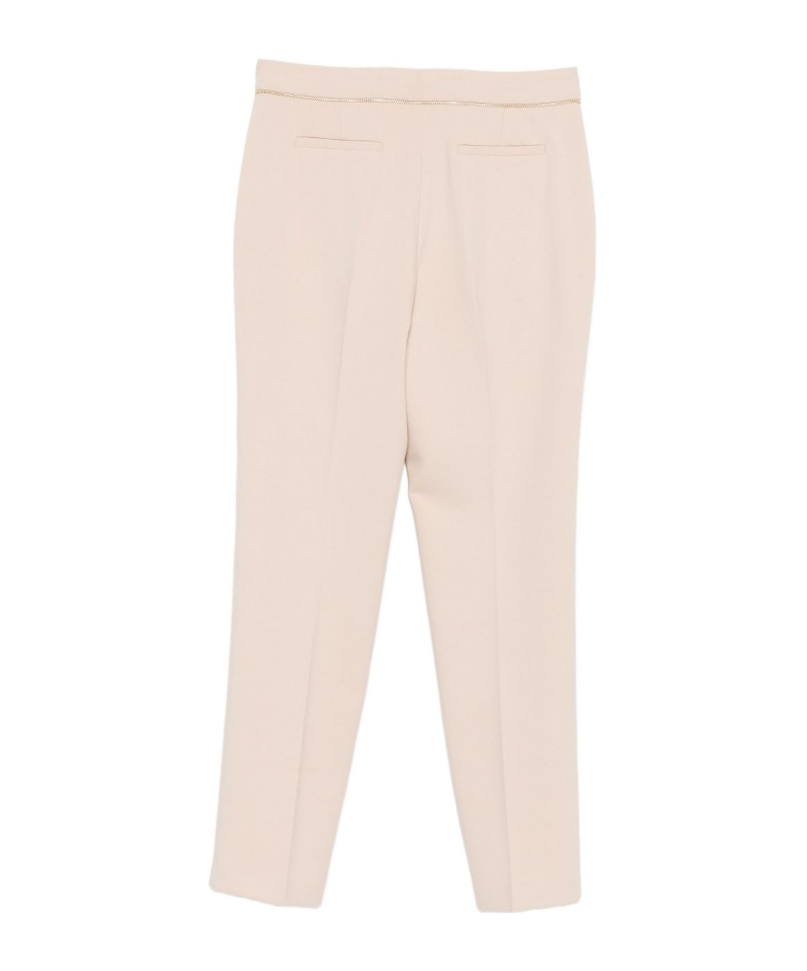 Blugirl Pleated Zip-up Track Pants In Neutral