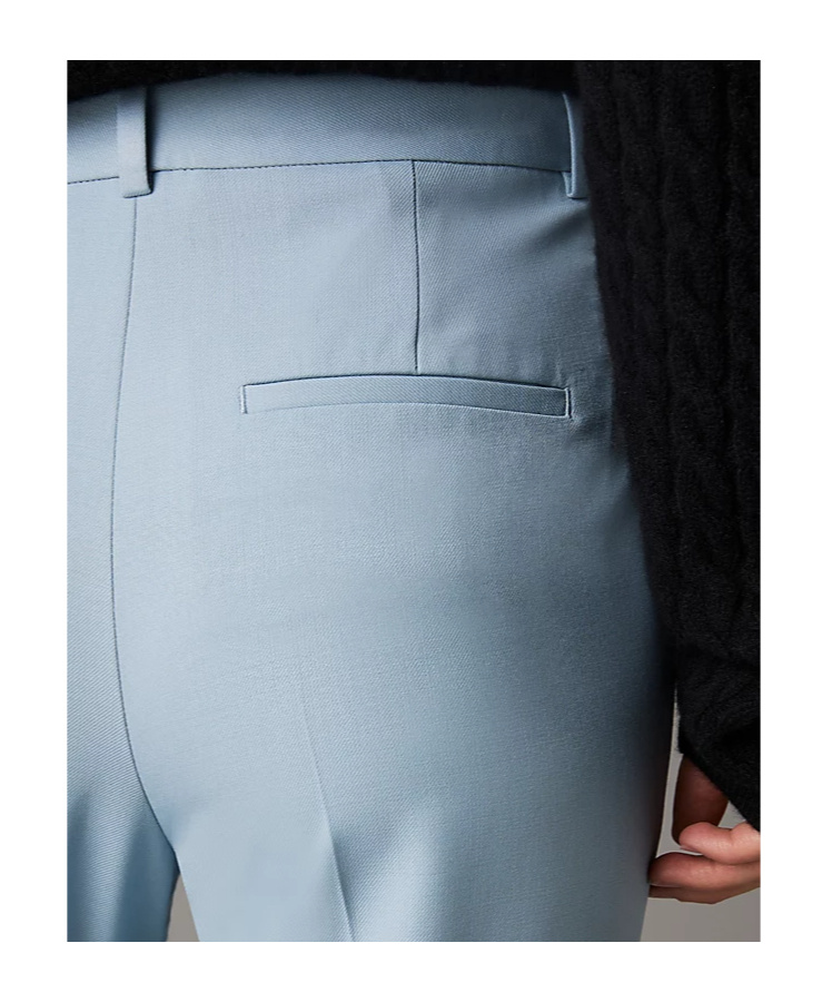 Shop Calvin Klein Wide-leg Trousers In Multicolor