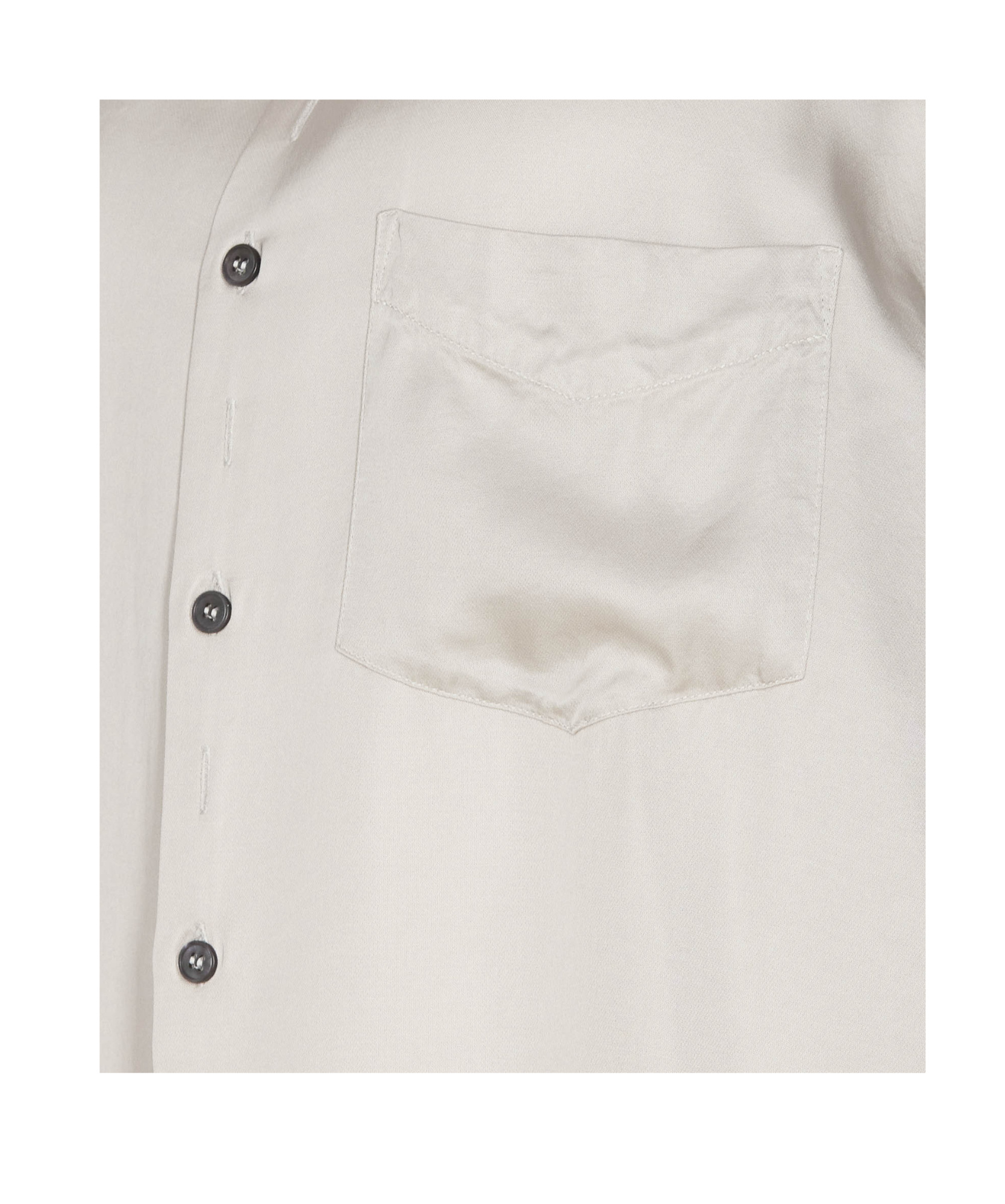 Mm6 Maison Margiela Lining Look Shirt In White