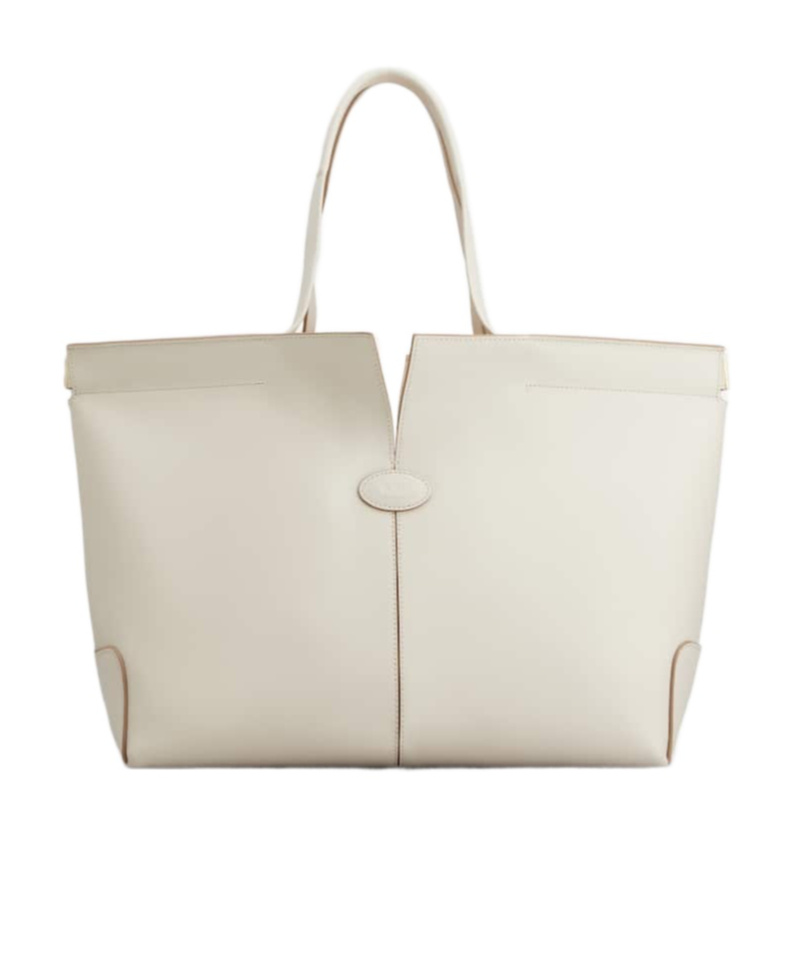 Tod's Double-handle Handbag In White