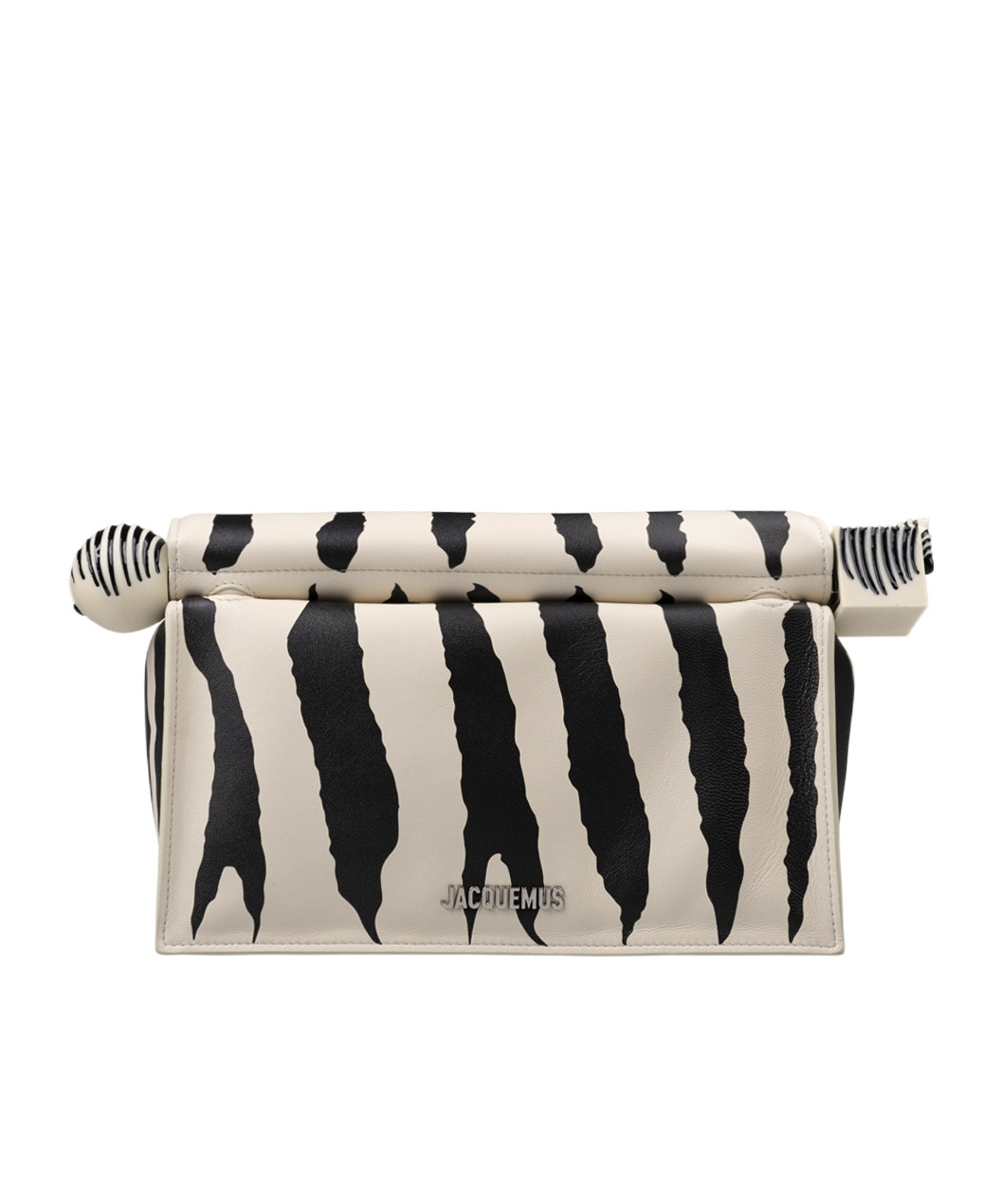 Jacquemus Folding Clutch Bag In Brown