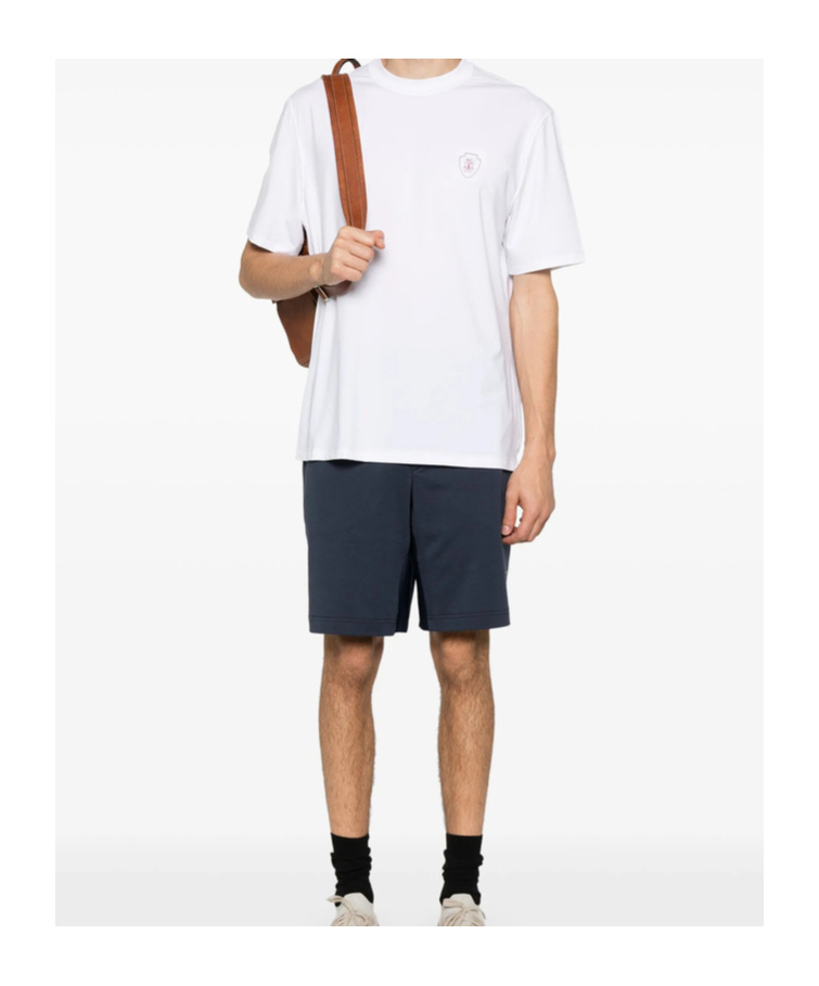 Brunello Cucinelli Layered-details T-shirt In White