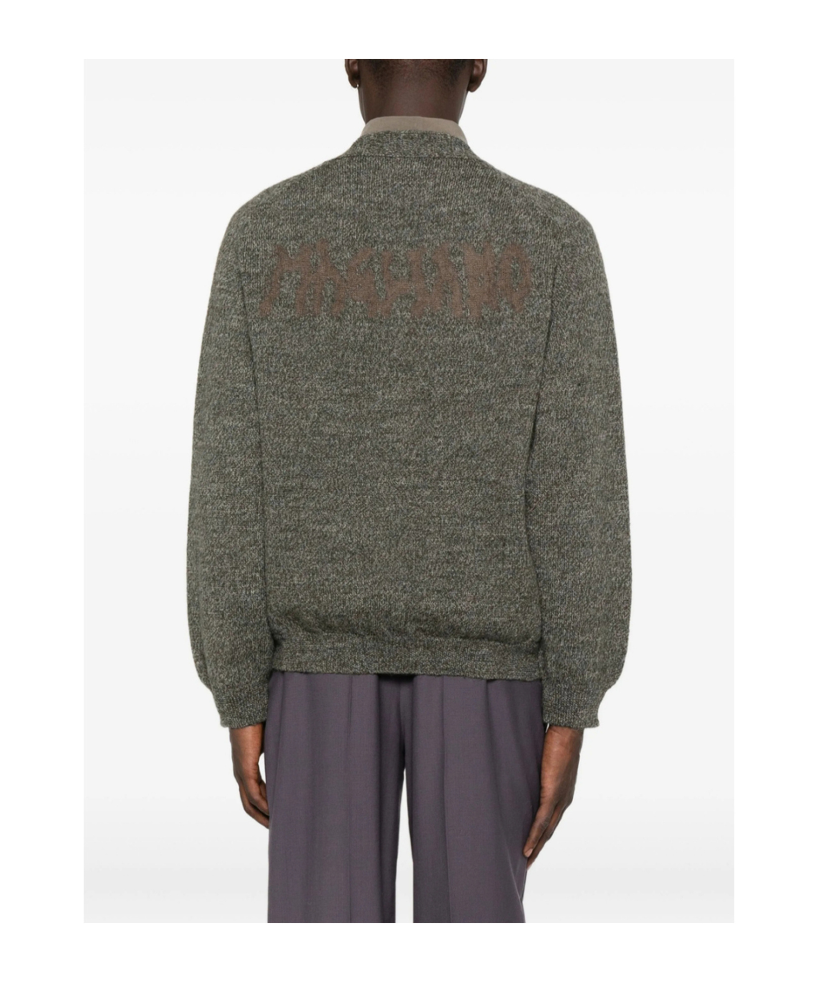 Magliano Buttoned Patch-pockets Cardigan In Gray