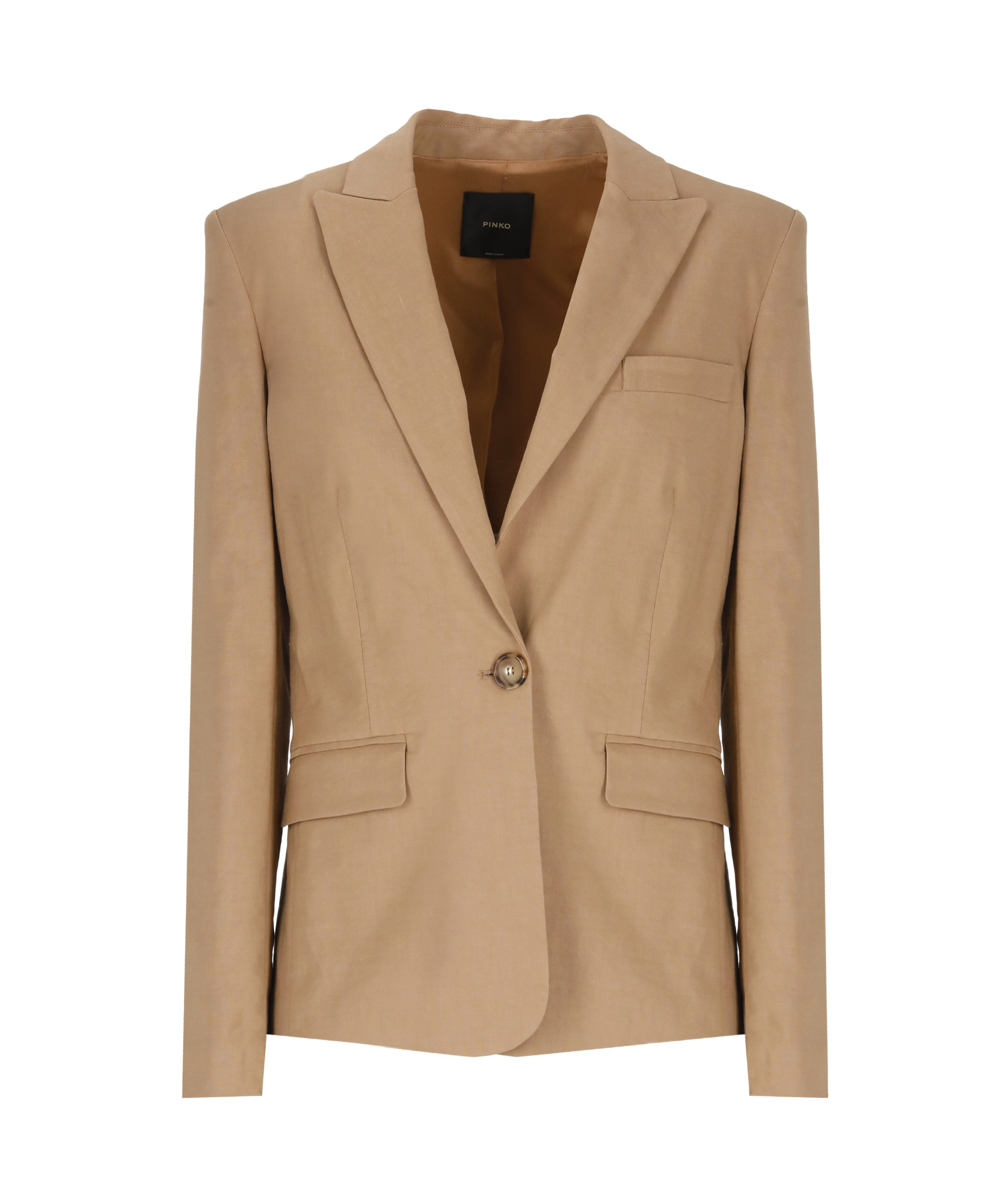 Pinko Equilibrato Pantalone Blazer In Brown