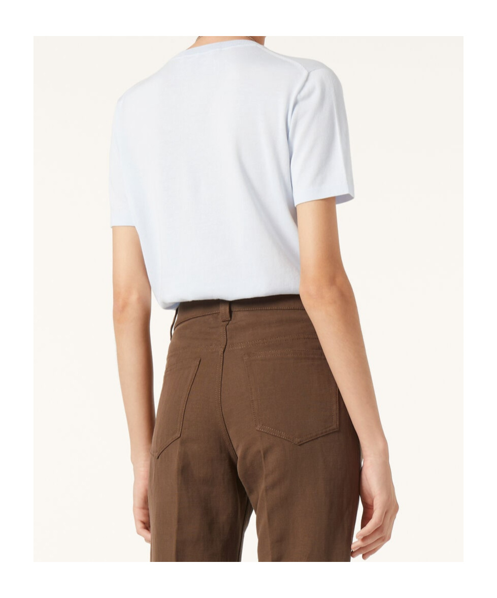 Loro Piana My-t Short-sleeved T-shirt In Periwinkle