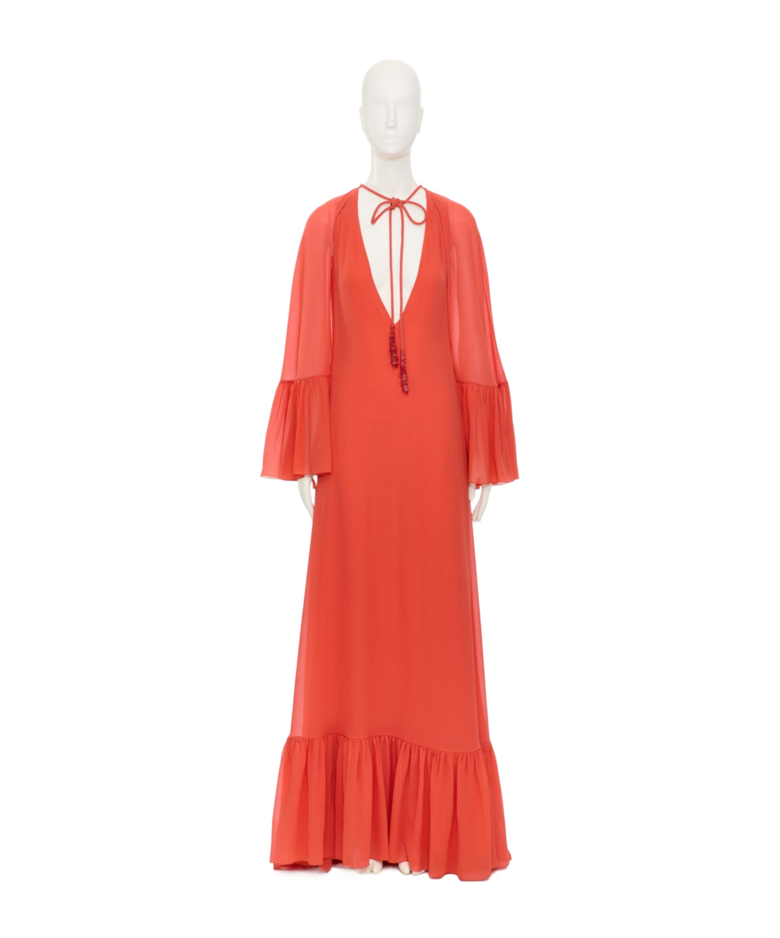 Valentino Long Sleeve Dress
