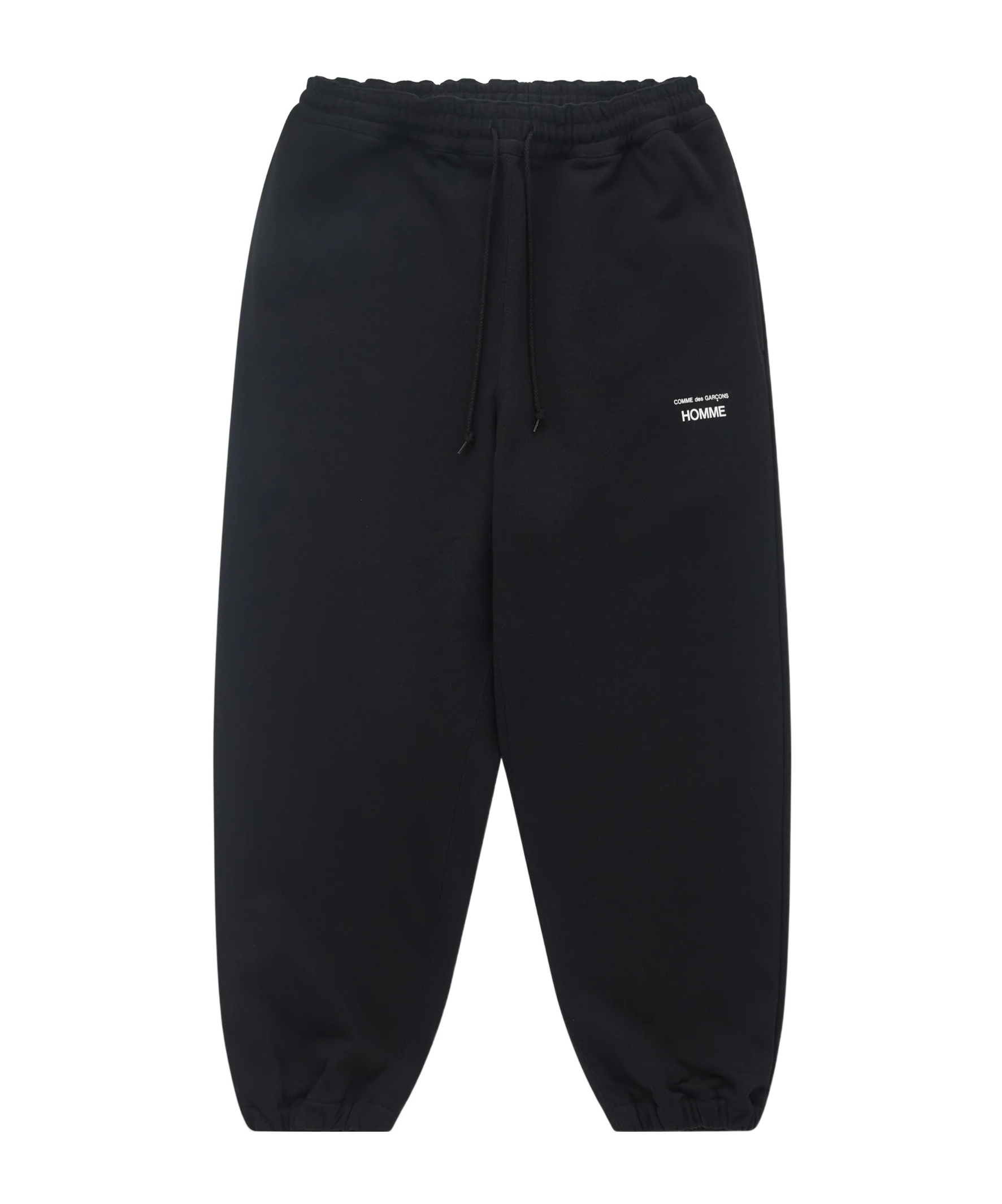 Comme Des Garçons Elastic Waist Sweatpants In Black