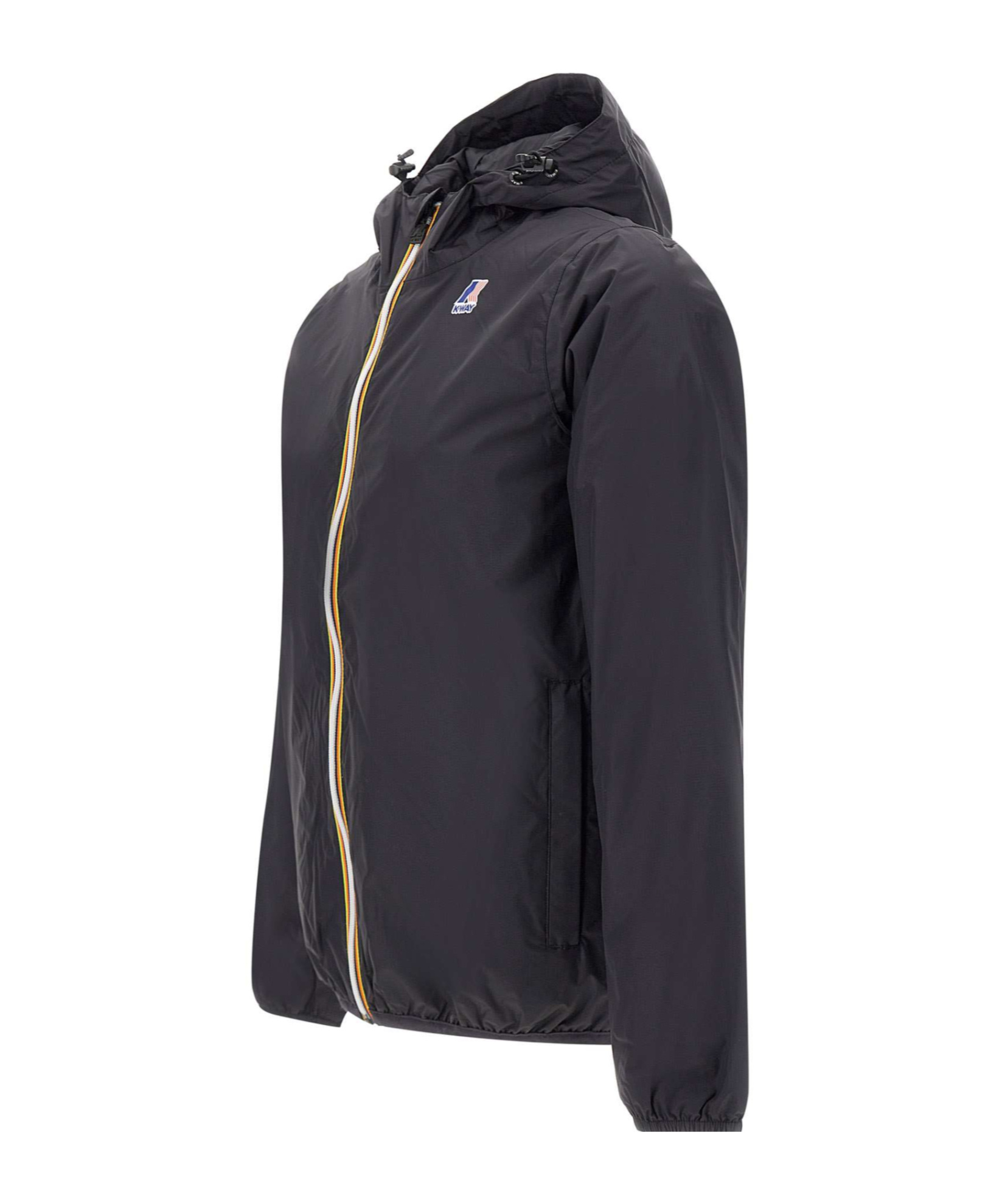 K-way K Way Le Vrai Claude 3.0 Warm Black Waterproof Jacket In Black