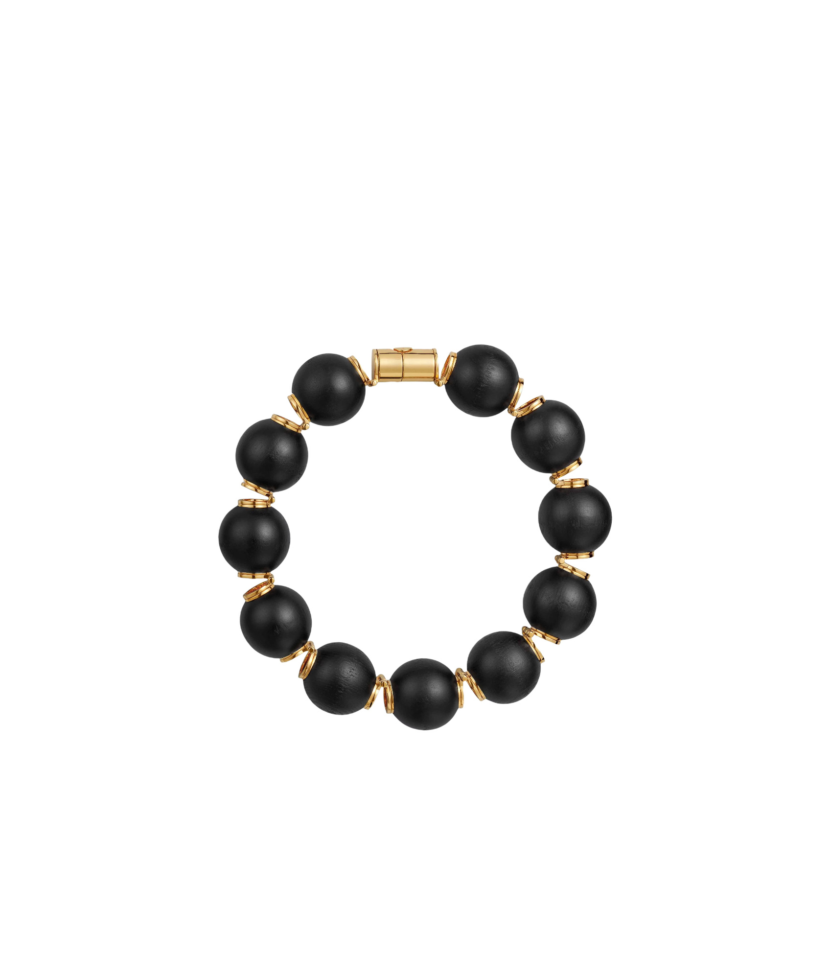 Alaïa Sphere Necklace In Black