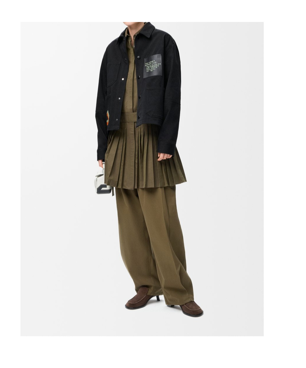 Loewe X Louis Wain Cat-embroidery Jacket In Black