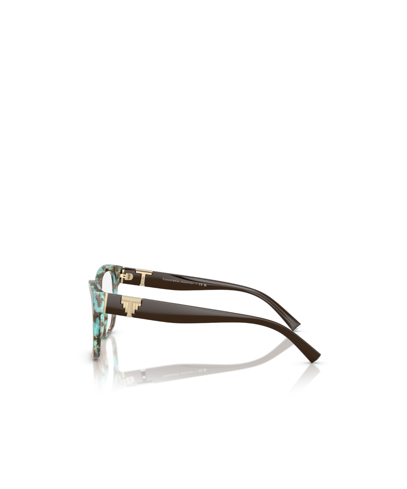 Tiffany & Co Geometrically Framed Flat Mirror In Gray