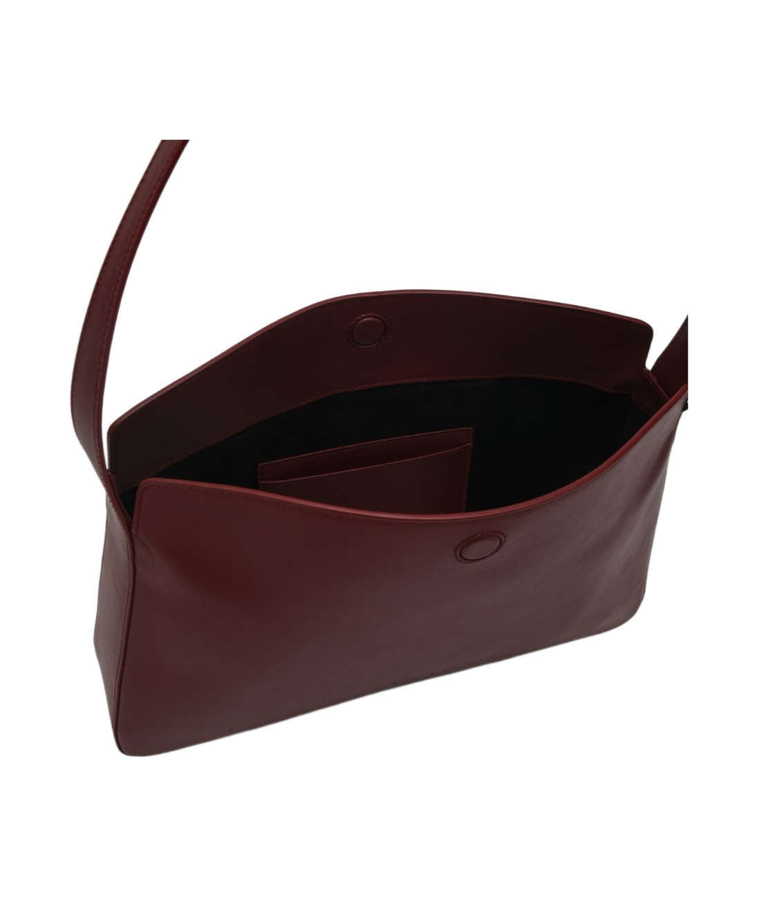 Shop Aesther Ekme Flip Shoulder Bag In Brown