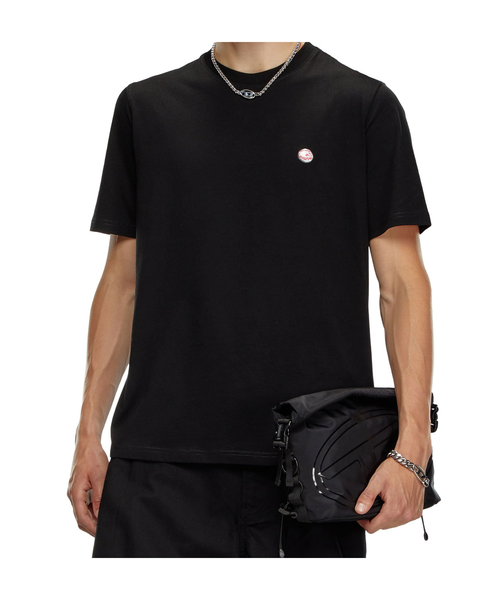Shop Diesel Short-sleeved T-shirt In Black