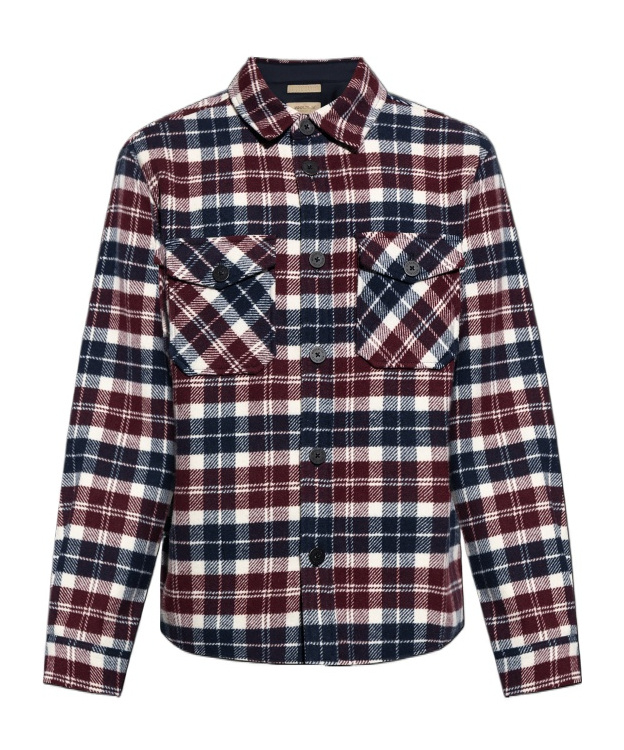Woolrich Ranger Check Pocket Overshirt In Multi