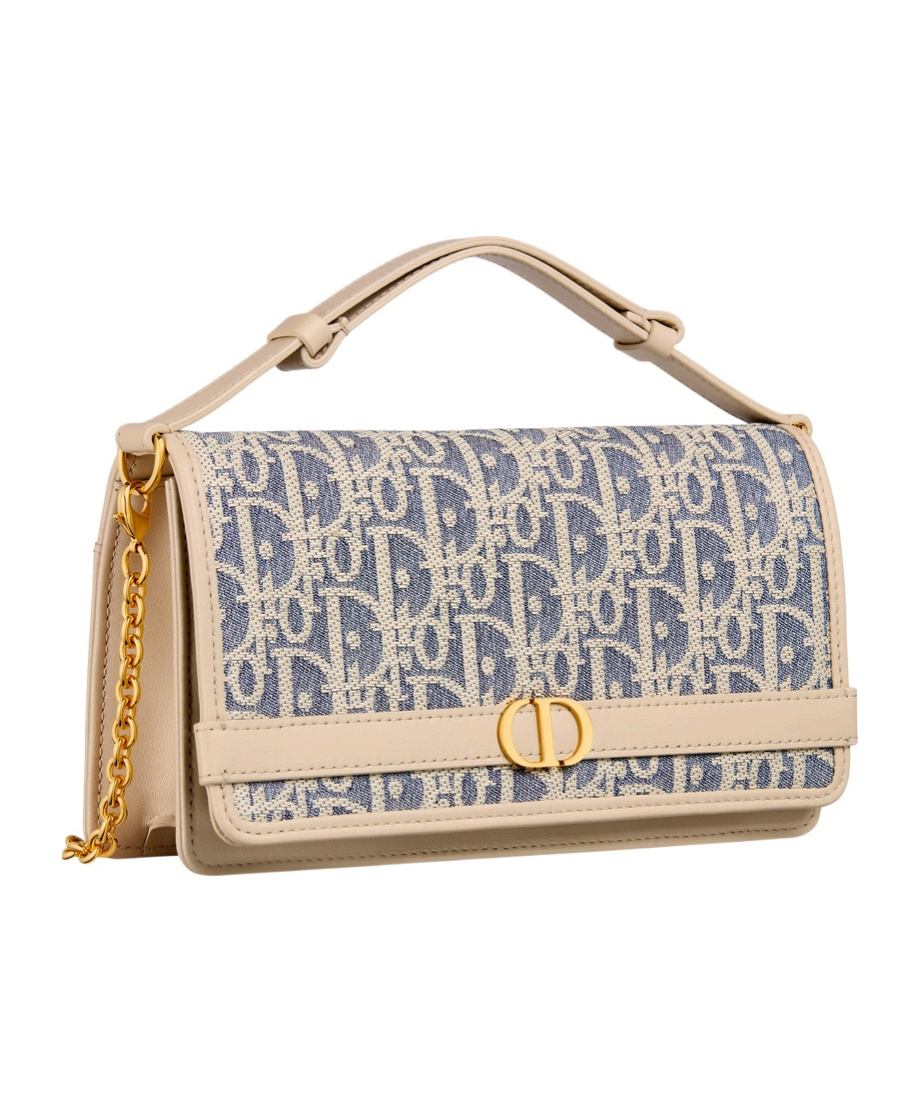 Dior 30 Montaigne Cigale Pouch With Chain