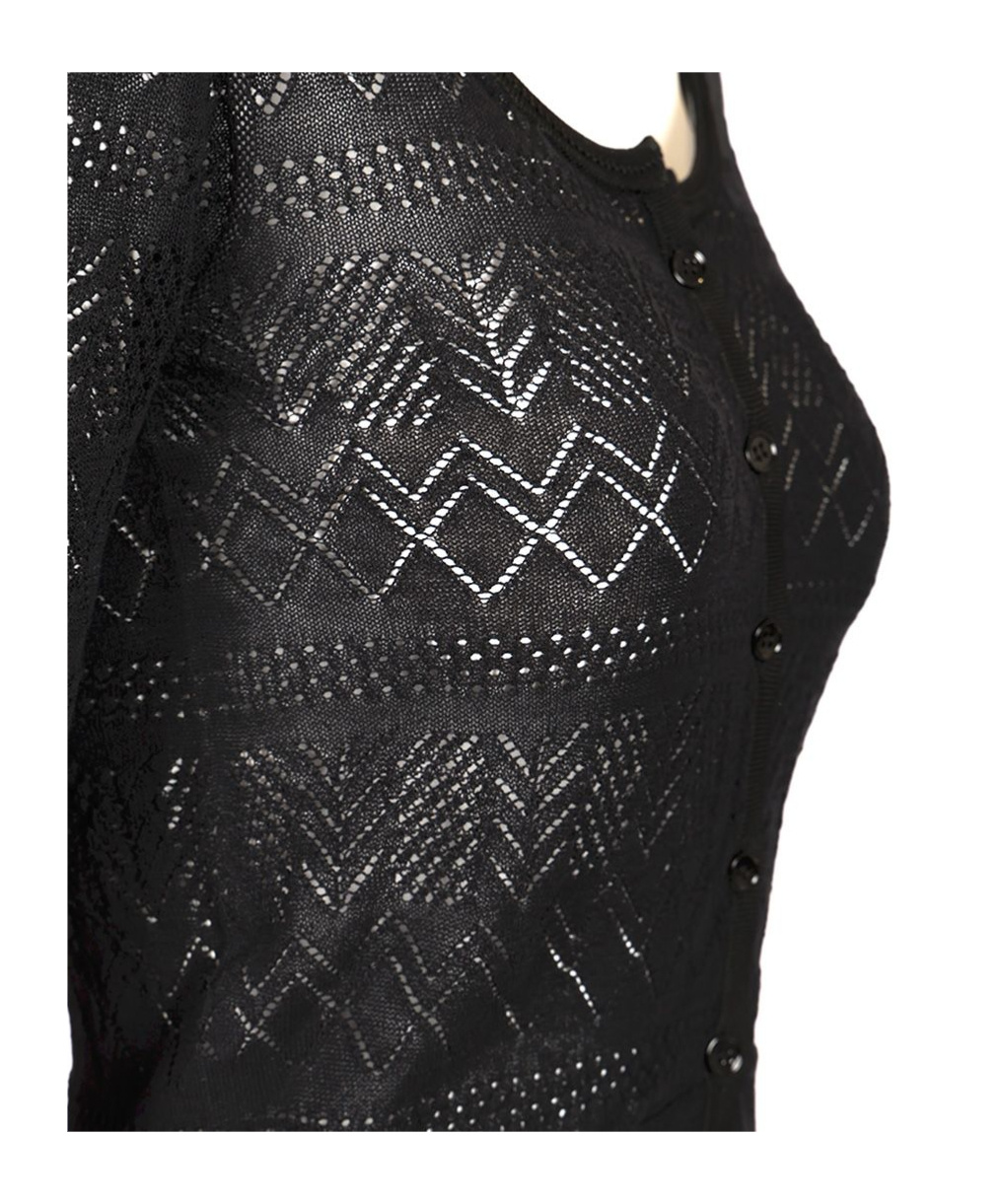 FORTE FORTE AJOUR CARDIGAN