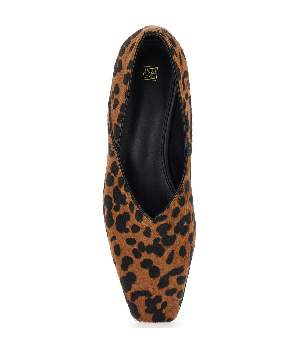 Totême Toteme Woman Ballet Flats Camel Size 8 Leather In Brown