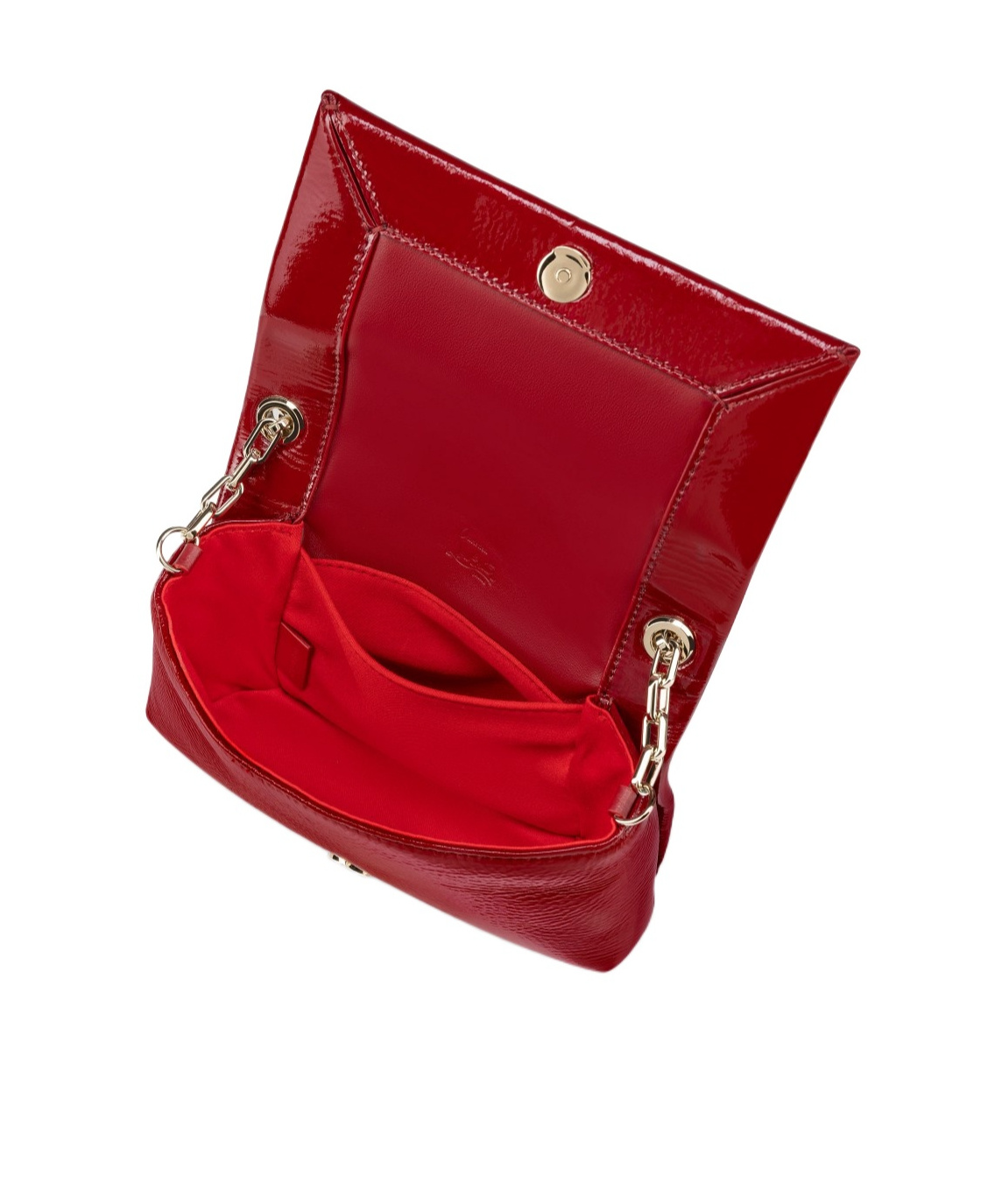 Shop Christian Louboutin Louibi54 Clutch Bag In Red