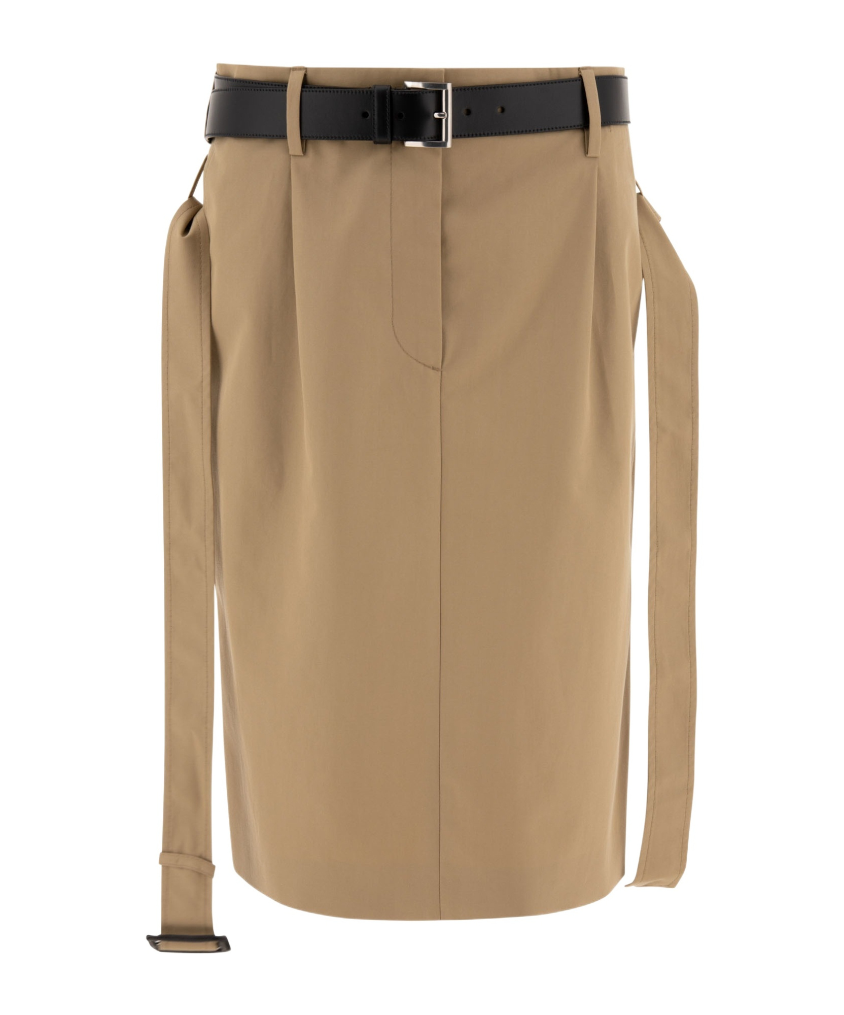 PRADA COTTON TWILL SKIRT