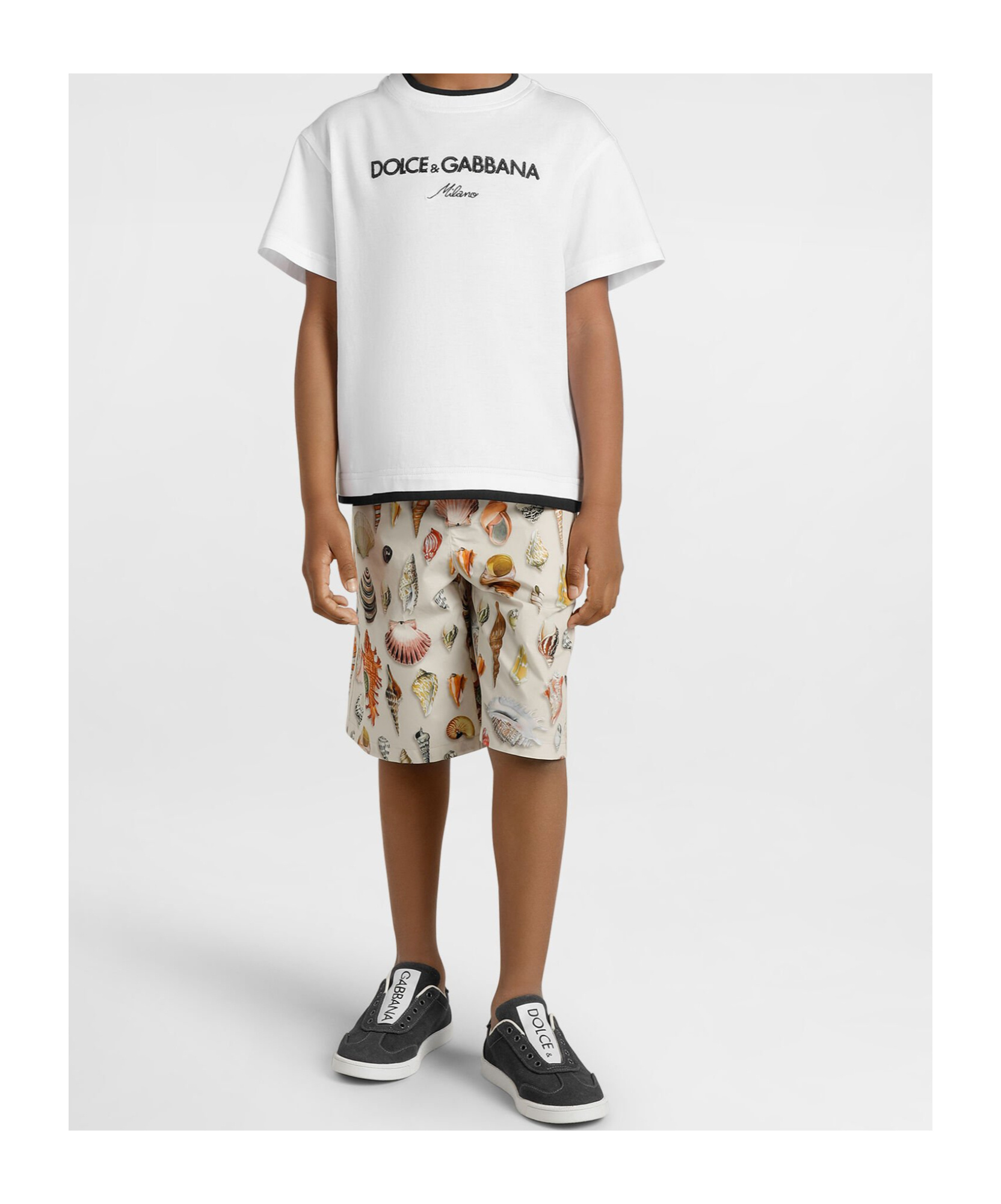 Dolce & Gabbana Printed Shorts In Multi