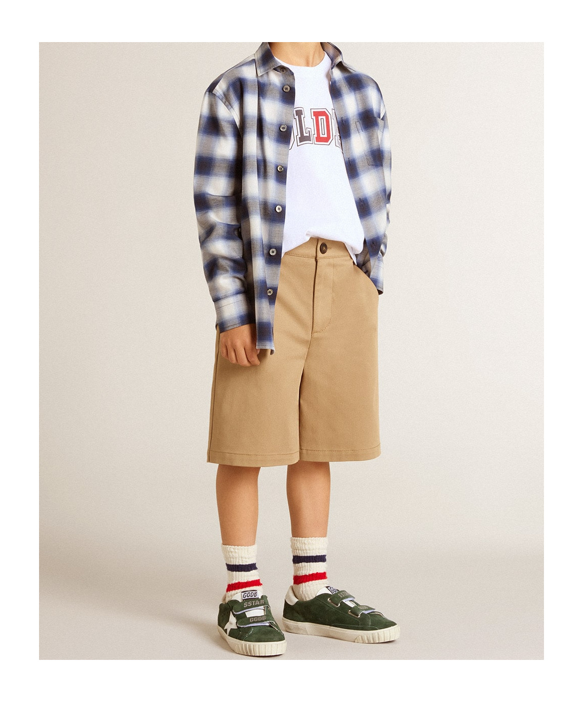 Golden Goose Long-sleeved Shirt In Gray