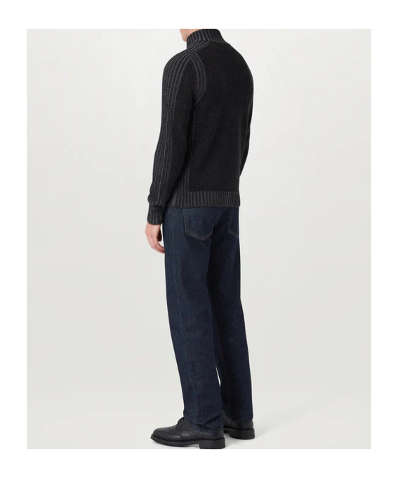 Belstaff Seasonal Watch Full Zip Jumper In Blue
