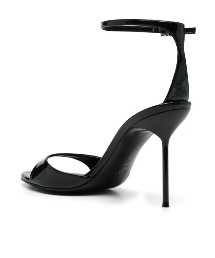 Paris Texas Lidia Sandal 90 Sandals In Black Patent Leather