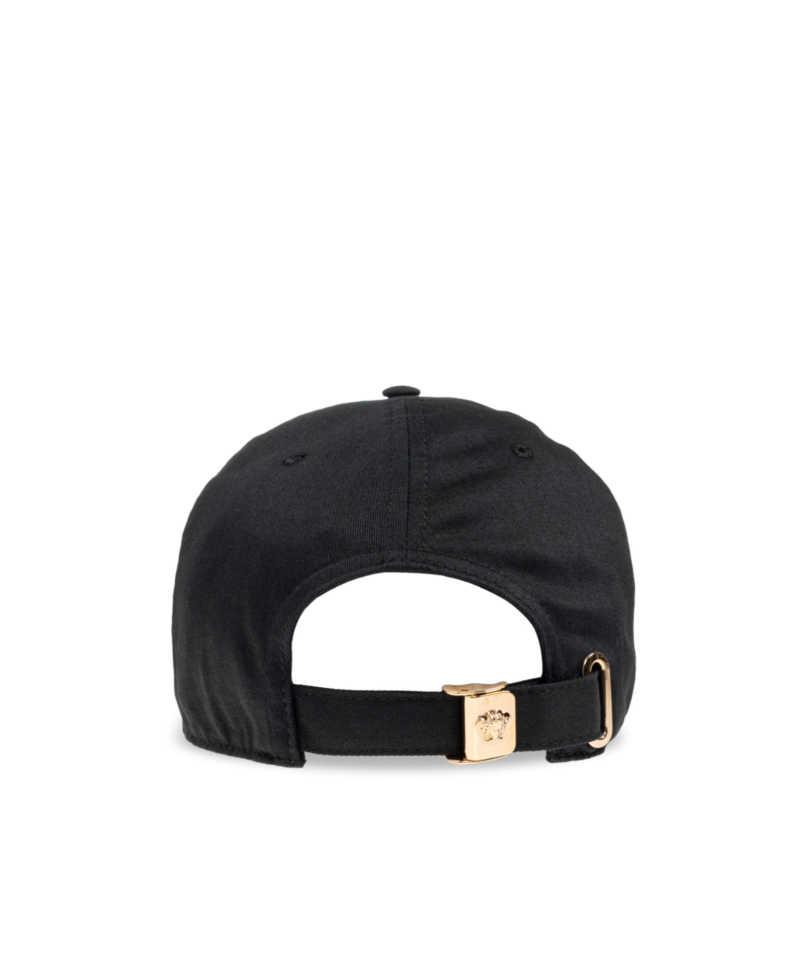 Versace Medusa Embroidered Cotton Drill Adjustable Baseball Cap