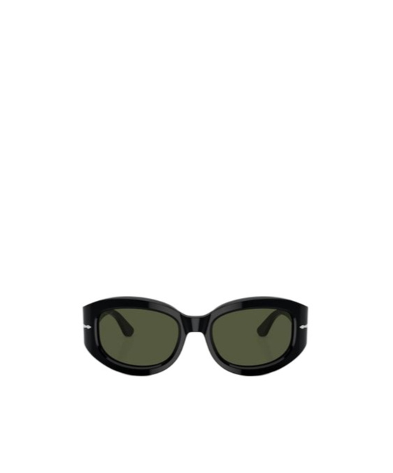 Persol Rectangular Frame Sunglasses In Black
