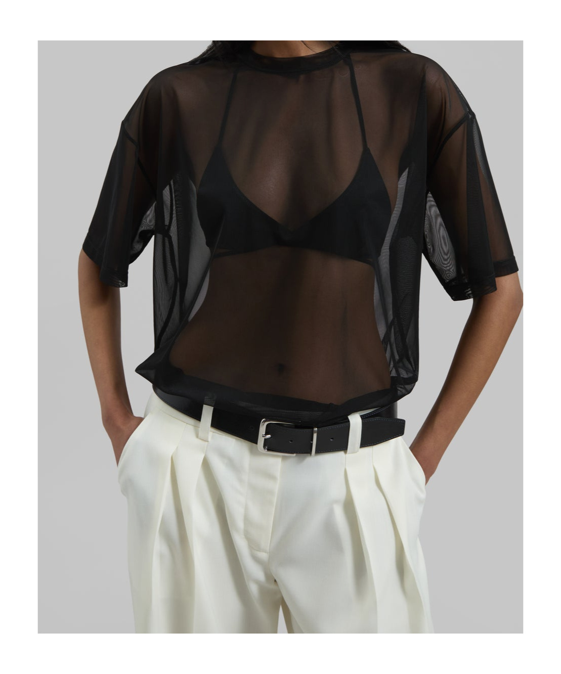 The Frankie Shop Zolli Mesh Tee