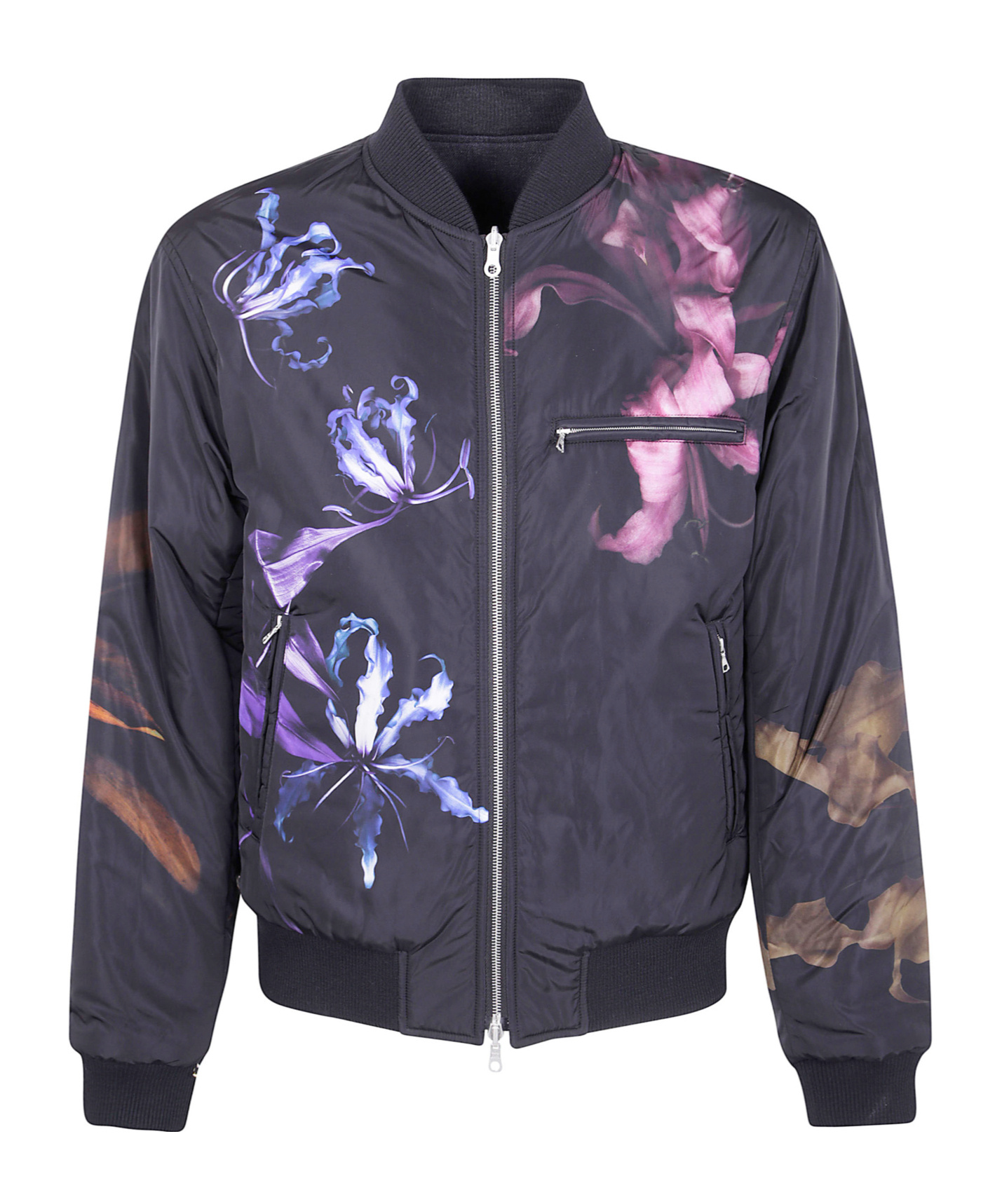 Dries Van Noten Volker Reversible Jacket In Gray