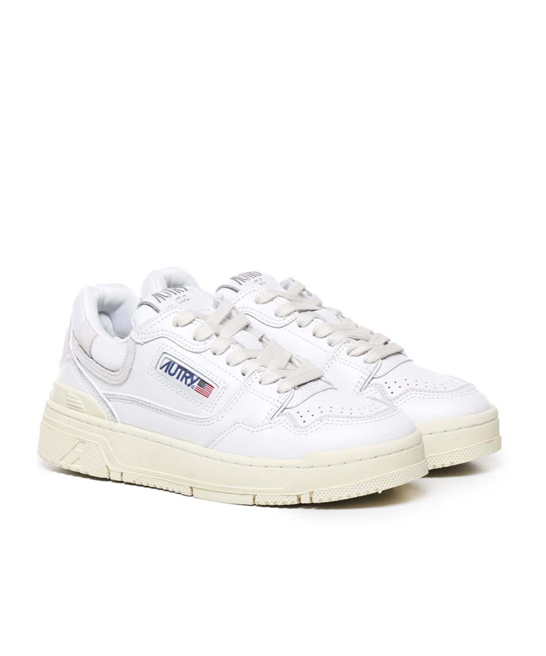 Autry Low In White