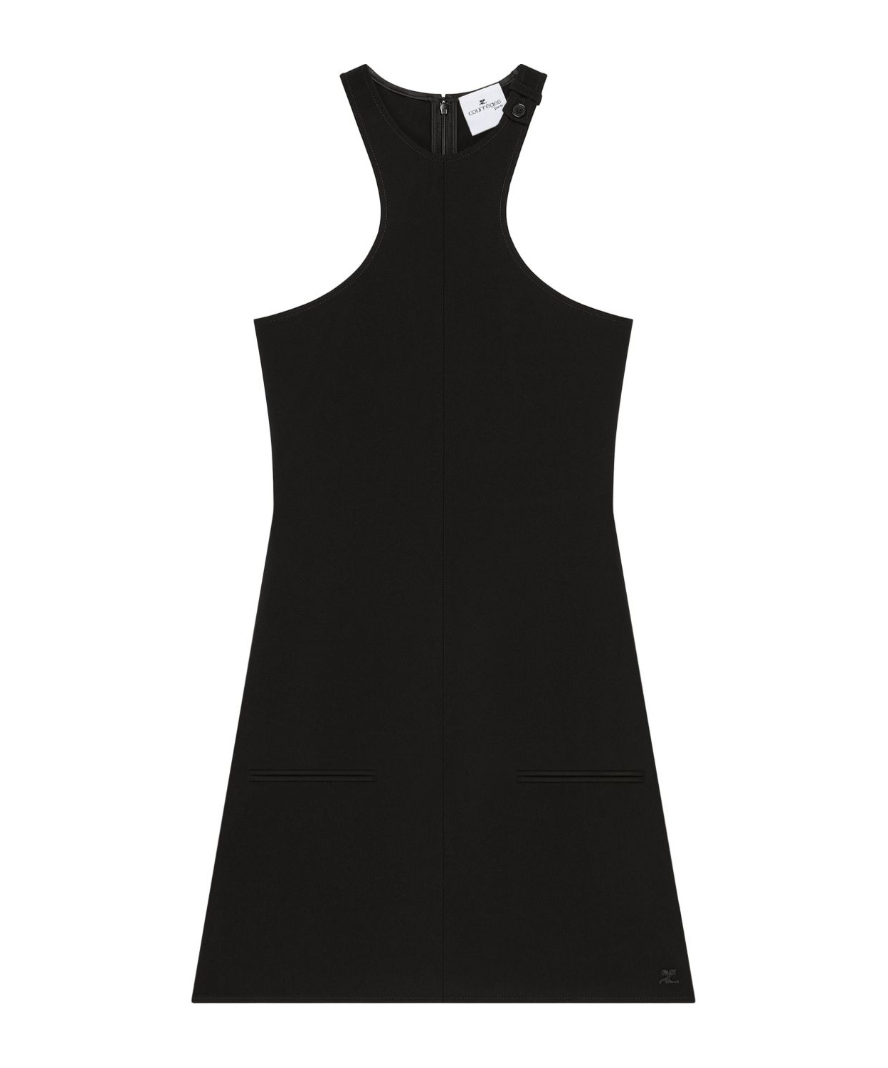 Shop Courrèges Scuba Mini Dress