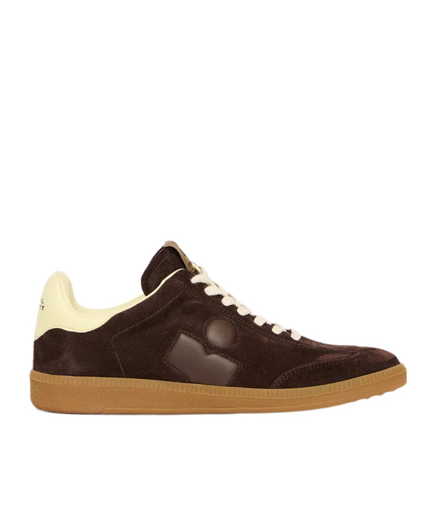 Isabel Marant Bryce Low-top Suede Sneakers Shoes In Brown