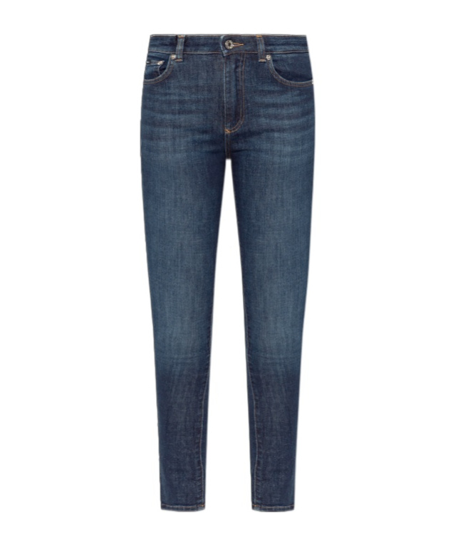 Dolce & Gabbana Belt-loop Jeans In Blue
