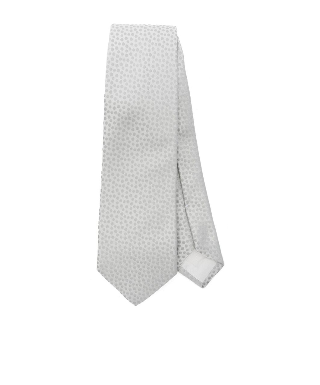 Tagliatore Pointed Tie In White