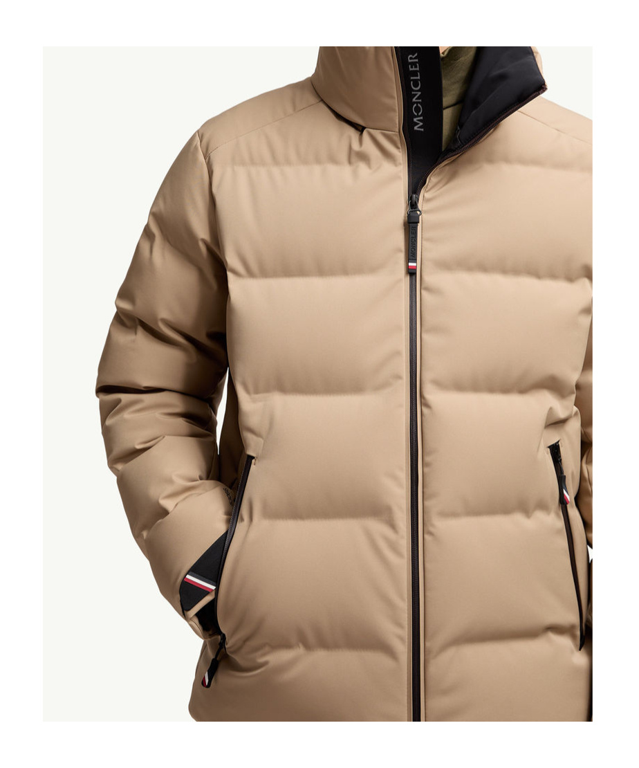 Moncler Grenoble Montgetech Hooded Down Ski Jacket In Nude