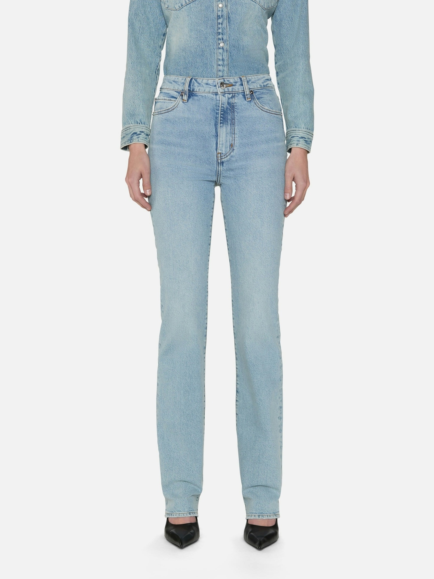 Frame The Ruler Jeans In Gray